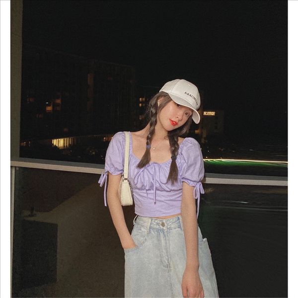 

hipster пурпурного плеча женщины 2020 популярного bm стиль кружево тонкого западный костюм короткой одежда пальто полупальто стиль, White