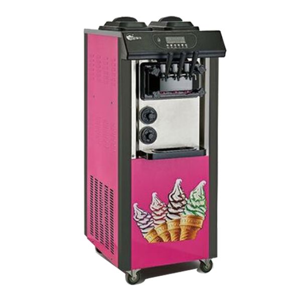 Fornecimento da máquina de sorvete 220.110V / máquina de sorvete macia