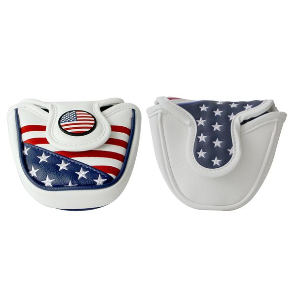 

2 lot golf putter cover closure golf head guard golf accessories