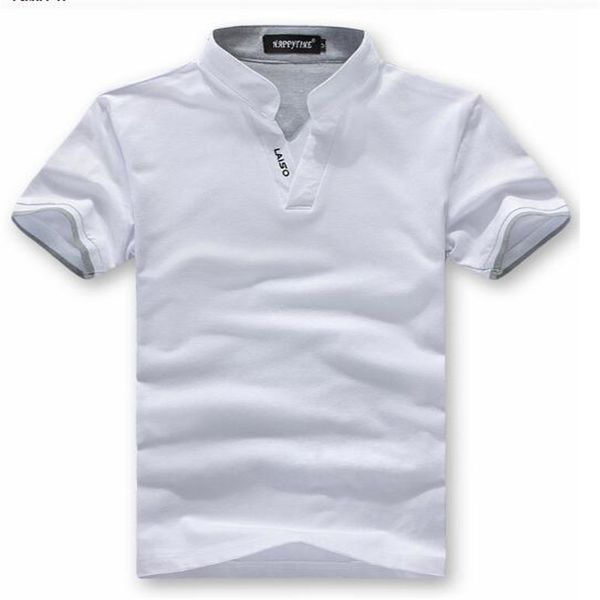 

EINAUDI Men's 2018 pure color shirts casual men's wear, short sleeved fashion casual shirts plus size M -3XL