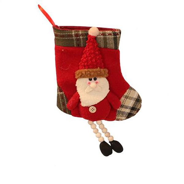 

christmas stockings cute santa's toys stockings plush christmas hanging socks decor-santa claus old man