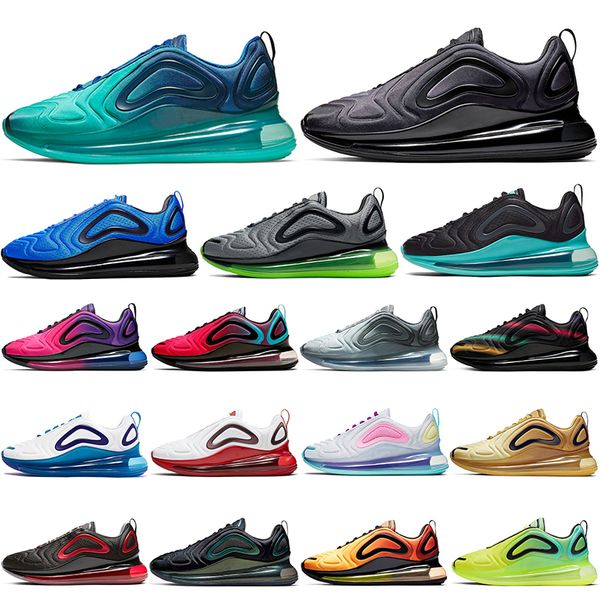 

2020 новое поступление мужчины кроссовки спорт 720s горячая продажа море лес полное затмение серый вольт бирюзовый закат роскошные женщины 7