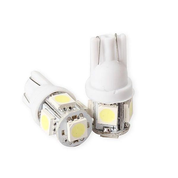 

100/200pcs 5050 5smd small led car light auto side wedge tail light-emitting diode lamp dc 12v automobiles accessories white ing
