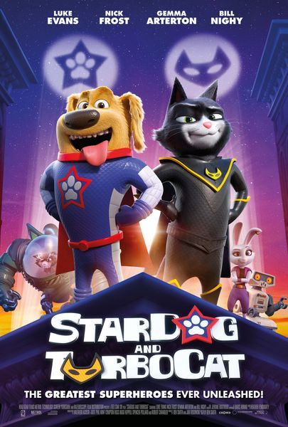 

2020 new stardog and turbocat poster silk tv art film print 02
