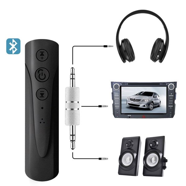 3,5 mm Car Kit Bluetooth 4.1 Receiver Musik Audio Adapter Auto mit Mikrofon für Lautsprecher Kopfhörer Auto Stereo Unterstützung Musiksteuerung