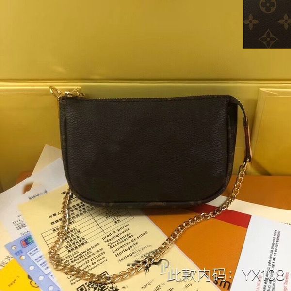 

m40718p80 роскошных сумки хобо сумки multi pochette accessoires 2020 новых женщин способа малого плеча мешок известных цепи crossbody мешок