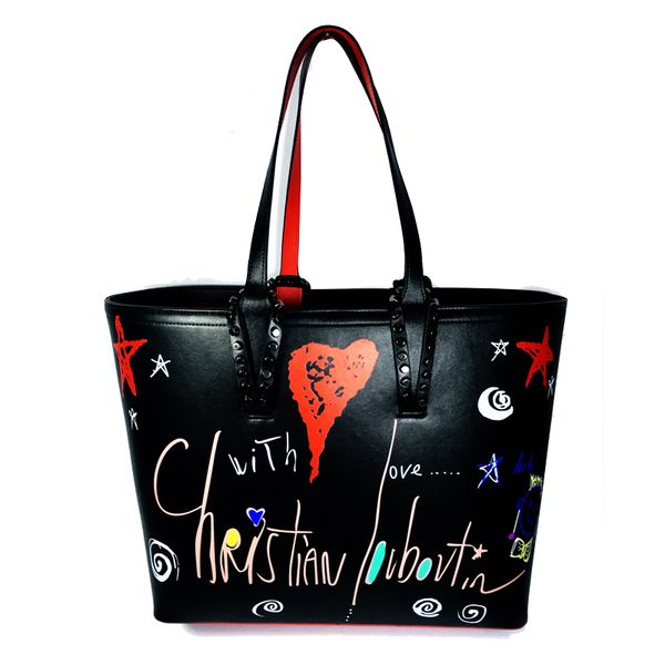 

2019 bcabata designer luxury handbags totes clutch shoulder red bottom composite handbag genuine leather purses shopping bag