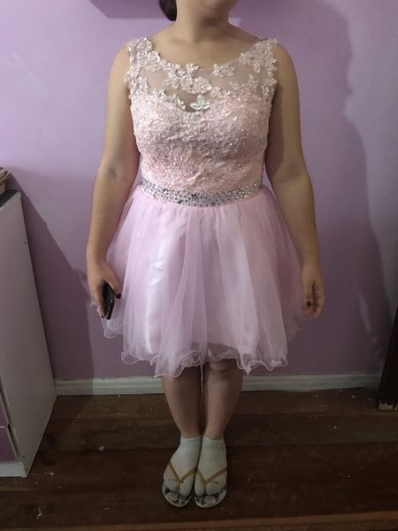 

short homecoming dresses 2020 appliques beading vestidos cortos special occasion graduation dress pink prom gowns elegant, Blue;pink
