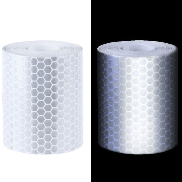 

2xreflective safety warning conspicuity roll adhesive tape film vehicle sticker
