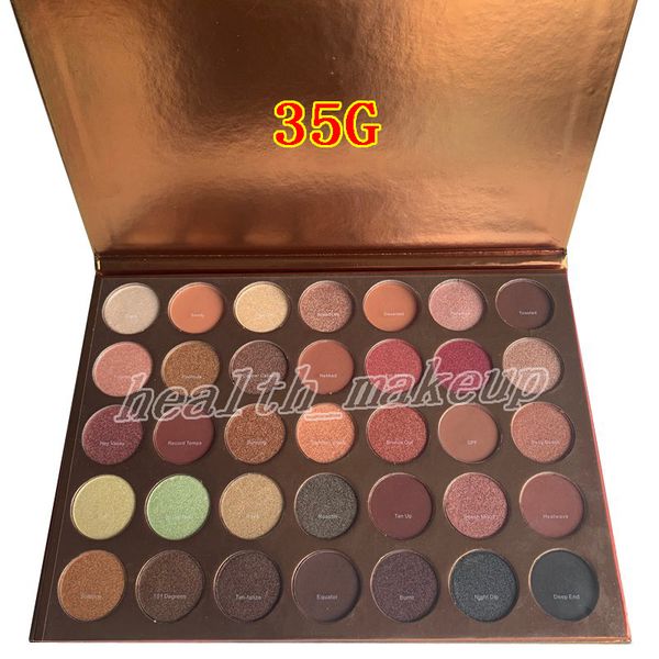 

Co metic 35g bronze goal arti try eye hadow palette matte himmer 35 color eye hadow makeup beauty palette hipping