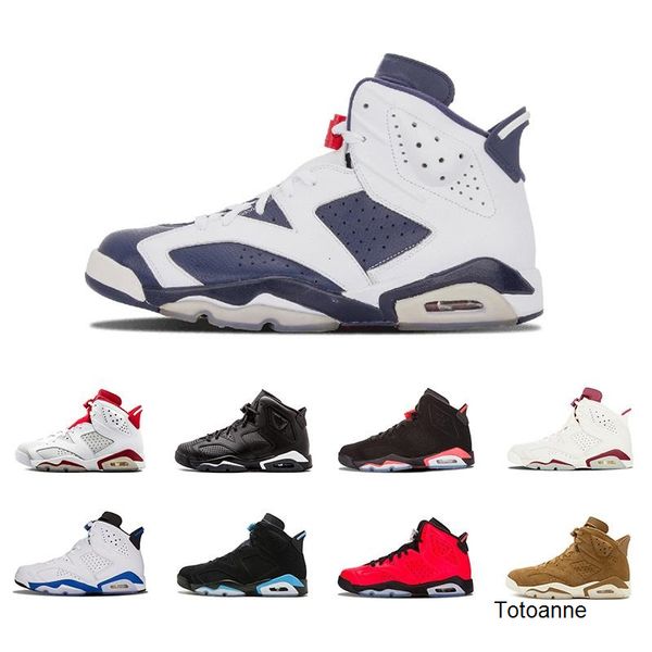 

with box men black infrared 6 6s basketball shoes mens cny carmine gatorade green tinker unc black cat designer j6 sneakers