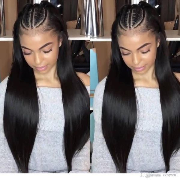 

pre plucked full high temperature wire wigs with brazilian straight wig glueless full wigs for black women