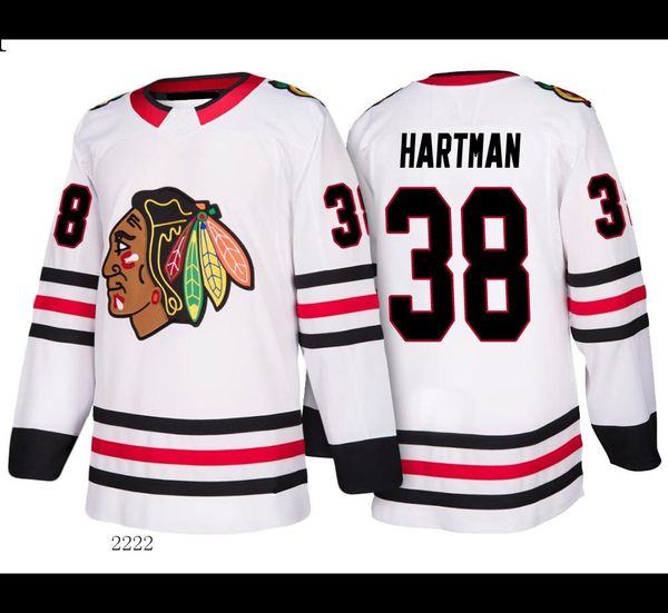 

2019 2020 Hockey Jerseys Quick Dry BLUE red Embroidery Logos Free Shipping Cheap wholesale Men Size Jersey80