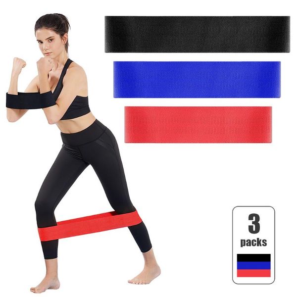 

3pcs training fitness gum exercise gym strength resistance bands pilates sport rubber fitness bands crossfit workout equipment