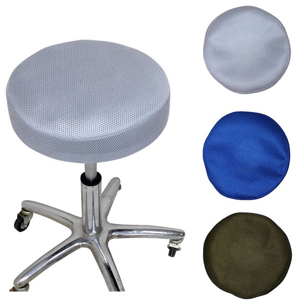 

3x stretch kitchen wedding dining bar cafe chair cover for wedding banquet party home l stool slipcover, 3 color