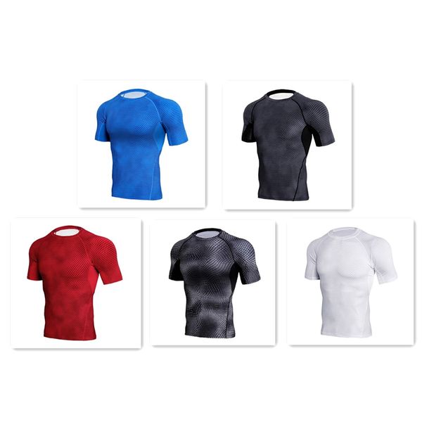 

summer cotton mens casual tshirt crossfit fitness bodylig short sleeve male neck shirts tee men gyms clothing, Black;blue