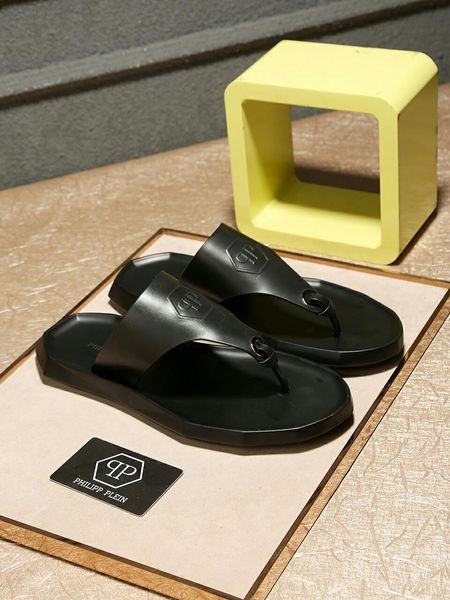 

Новый немецкий бренд летние мужские тапочки клип toe высокое качество кожа пляж пл