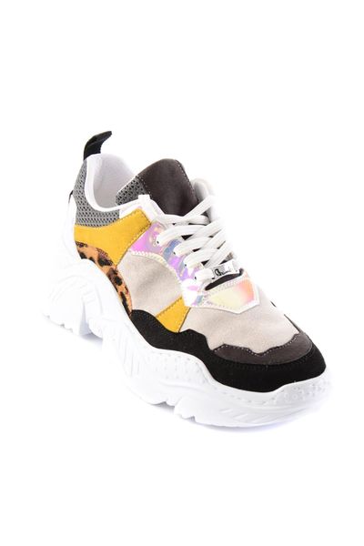 

бэмби светло-серый женщин «s sneaker h0649370065, Black