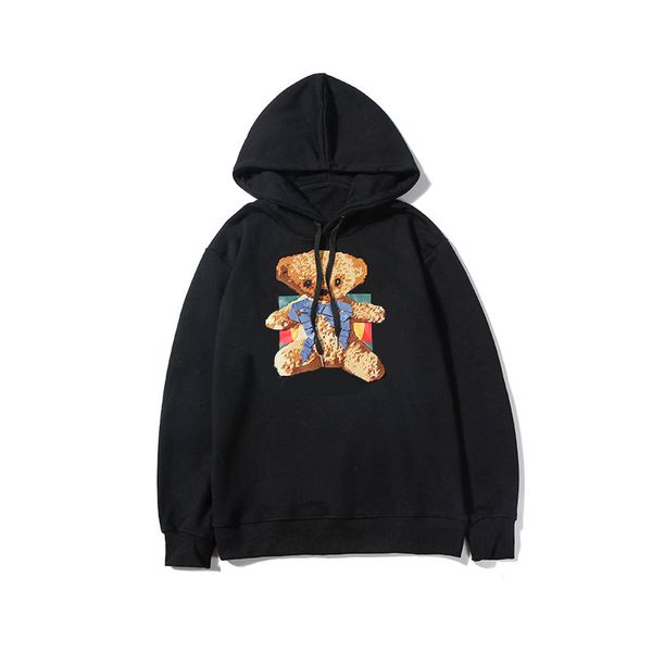 

designer men women hoody with hat luxury long sleeves round neck character g simple casual fashion design luxury men hoody brand men hoody, Black