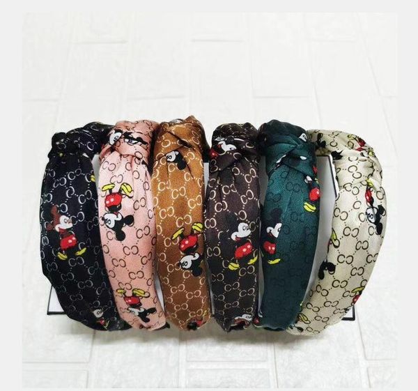 

10 colors new winter headband for women fashion striped pattern print hair, Golden;silver