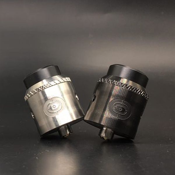 

Occula RDA Atomizer 24mm Single And Dual Coils 510 thread adjustable airflow Tank e cigarette 2 Colors DHL Free
