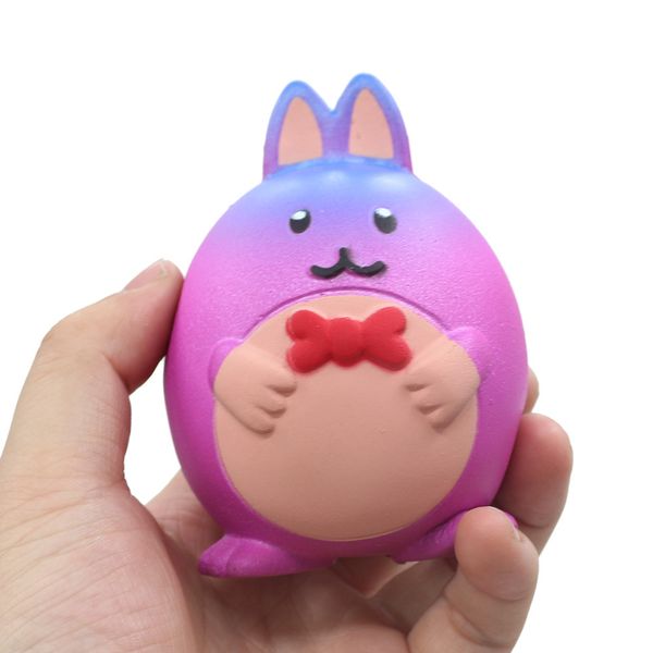 

bunny color simulation animal children's toy jumbo colorful rabbit squishy cute super slow rising scented fun animal toys l107