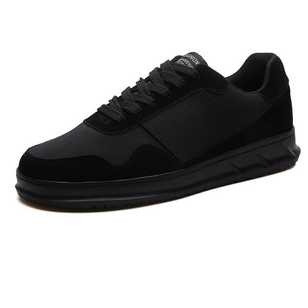 

new men's shoes autumn trendy shoes korean edition trend uzzang canvas board, Black