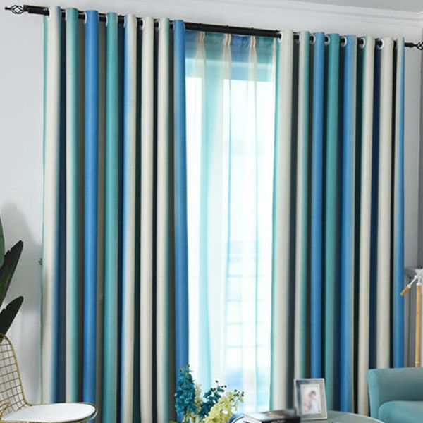 

blackout tulle colorful rainbow drapes bedroom shading elegant window curtain modern home decor hanging living room nordic style
