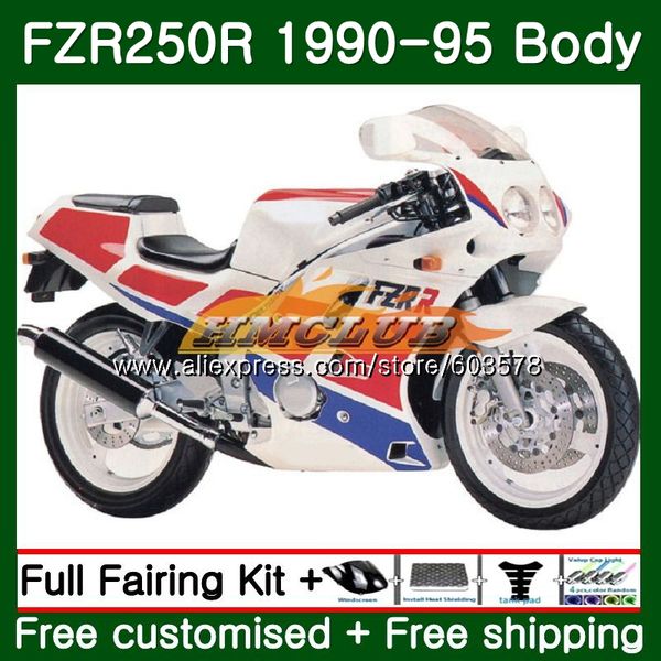 

fzr250r for fzr 250r 1990 1991 1992 1993 1994 1995 125cl.1 new red white fzr 250 fzr-250 fzr250 90 91 92 93 94 95 fairing, Black