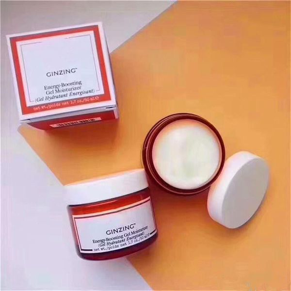 

energy boosting gel moisturizer face cream 1.7oz 50ml facial creme, White