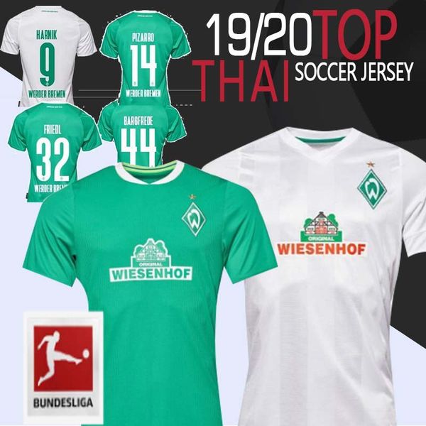 

Thailand top 2019 2020 NEW SV Werder Bremen Soccer Jerseys 19 20 Junior Sportverein PIZARRO OSAKO HARNIK KRUSE RASHICA Football shirt
