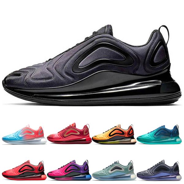 

New Arrive Triple Black Running shoes for men women Sea Forest Sunset Sunrise pink sea Mens trainers women Carbon Grey TPU Sports sneakers