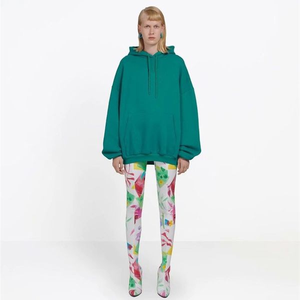 

19ss france pairs hoodeis wheat ears hooded sweatshirts pullover spring autumn casual street couple oversize hoodies outwear hflswy275, Black