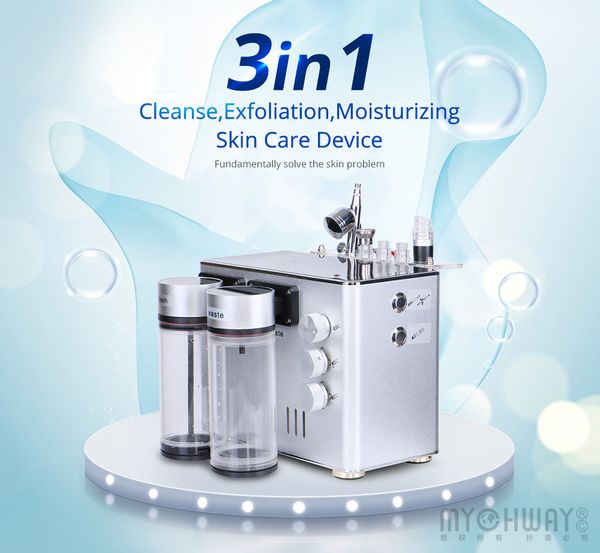 

3 in 1 portable peel skin care facial rejuvenation diamond dermabrasion hydro facial skin rejuvenation lifting ance wrinkle beauty machine