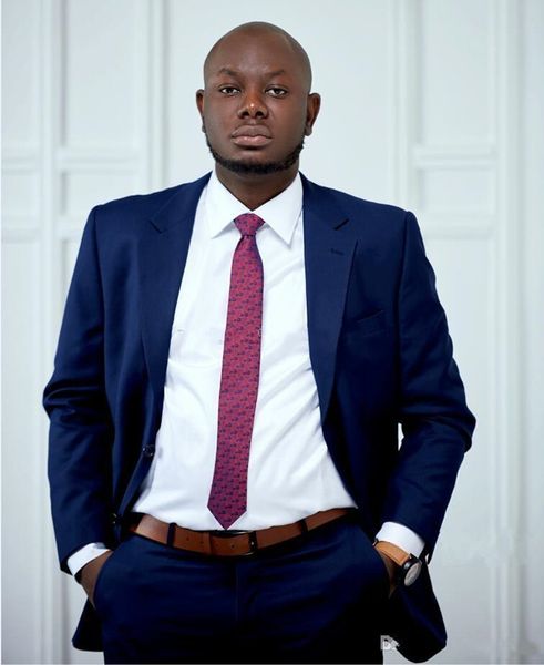 

new two buttons blue wedding groom tuxedos notch lapel groomsmen mens dinner blazer suits (jacket+pants+tie) 321, Black;gray