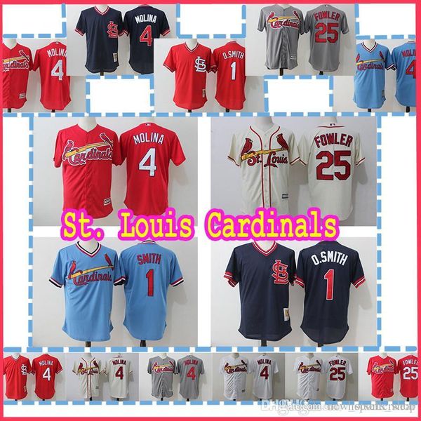 

46 Paul Goldschmidt St. Louis jerseey Cardinals 4 Yadier Molina 25 Dexter Fowler Smith 1 Ozzie Smith