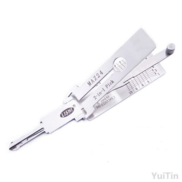 

New Arrival LISHI MAZ24 2 in 1 Auto lock Pick and Decoder Auto Lock Sets for Mazda