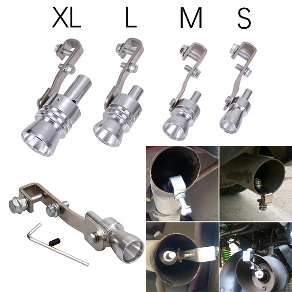 

universal car vehicle refit device turbo sound muffler turbo whistle exhaust pipe sounder motorcycle sound imitator