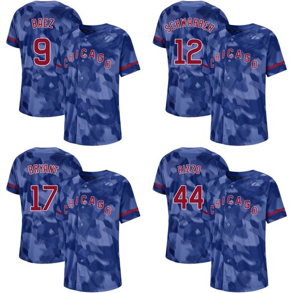 

Mens Camo Chicago 17 Kris Bryant 9 Javier Baez 44 Anthony Rizzo 12 Kyle Schwarber 32 Tyler Chatwood 41 Steve Cishek Cubs Baseball Jerseys