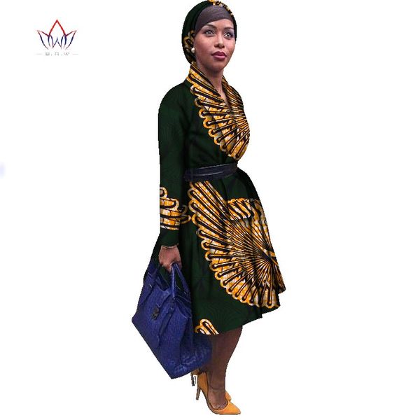 

2019 african dashiki traditional batik women coat robe longue femme print bazin riche women coat plus size 5xl regular wy1037, Tan;black