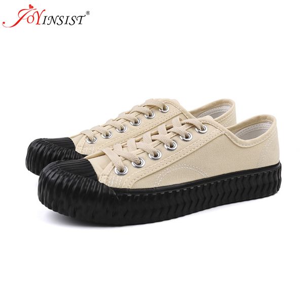 

low-canvas shoes 2019 new solid color biscuit trend of street shooting casual women's shoes female, Black