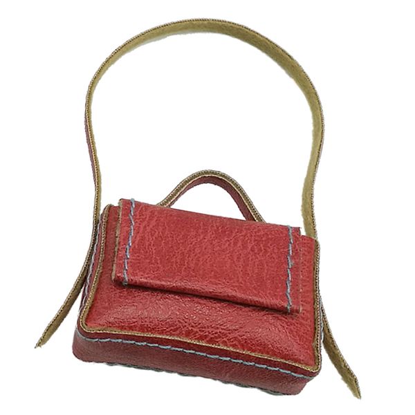 

dolls pu leather bag for 1/6 female dolls dress up clothes accessory