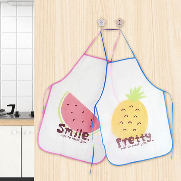 

1 piece set of fruit pattern kitchen apron sleeveless 68 * 48 * 20cm apron baking cooking barbecue tool