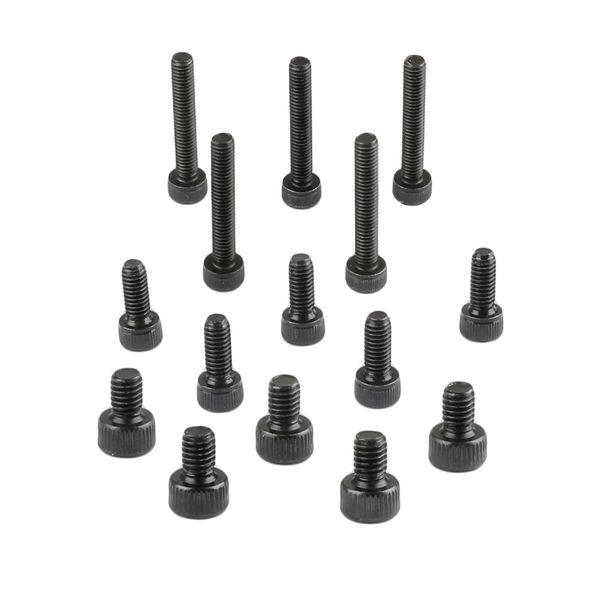 

wholesale camvate three types m4 hex screw pack cup head (15 pcs) item code: c1955