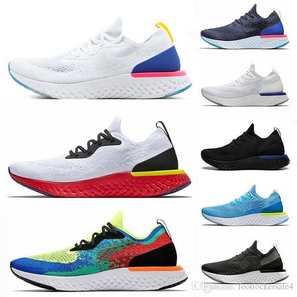 

epic air react lnstant go fly кроссовки для мужчин женщин высочайшее качество мода причинная сетка дышащий спортивный тренер дизайнер кроссо
