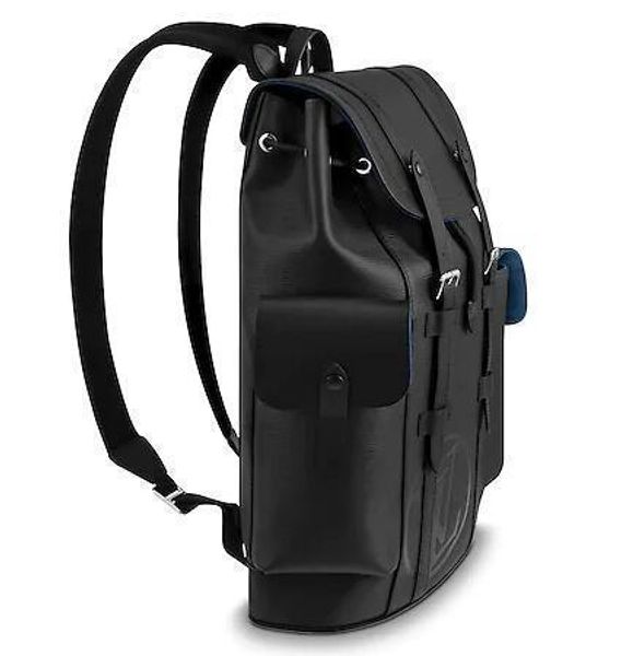 

m53302 chriser pm men fashion black travel bag backpacks fashion shows oxidized leather business bags handbags totes messenger bags