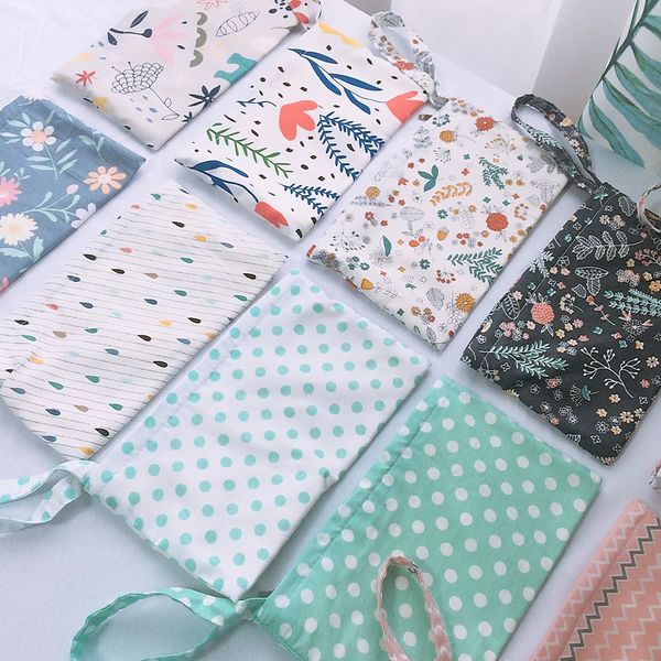 

cute animal bags floral printed cotton bag phone coin purse clutch
