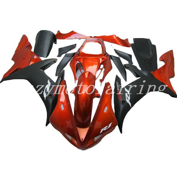 

4 подарки новый abs плесень мотоцикл обтекатели комплекты подходят для yamaha yzf-r1-1000 2002-2003 02 03 обтекатель кузова установлен на за