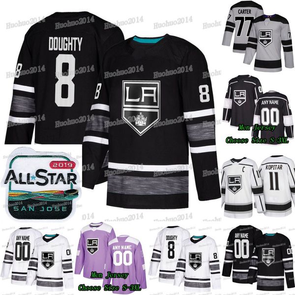 

2019 All Star Los Angeles Kings Drew Doughty Ilya Kovalchuk Tyler Toffoli Dwight King Jeff Carter Jarome Iginla Dustin Brown Kopitar Jerseys