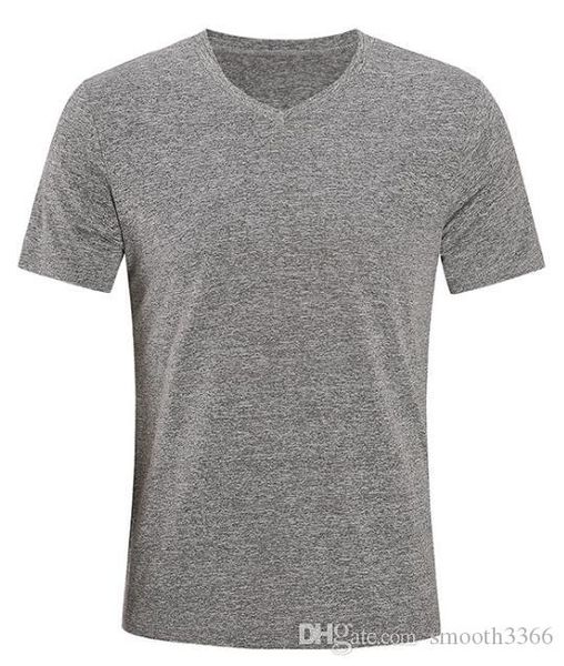 

1030 men's tight-fitting fitness white-gray clothes running short-sleeved sportswear stretch quick-drying clothes t-shirt, Black;yellow